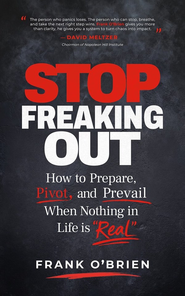 Stop Freaking Out by Frank O'Brien, book cover