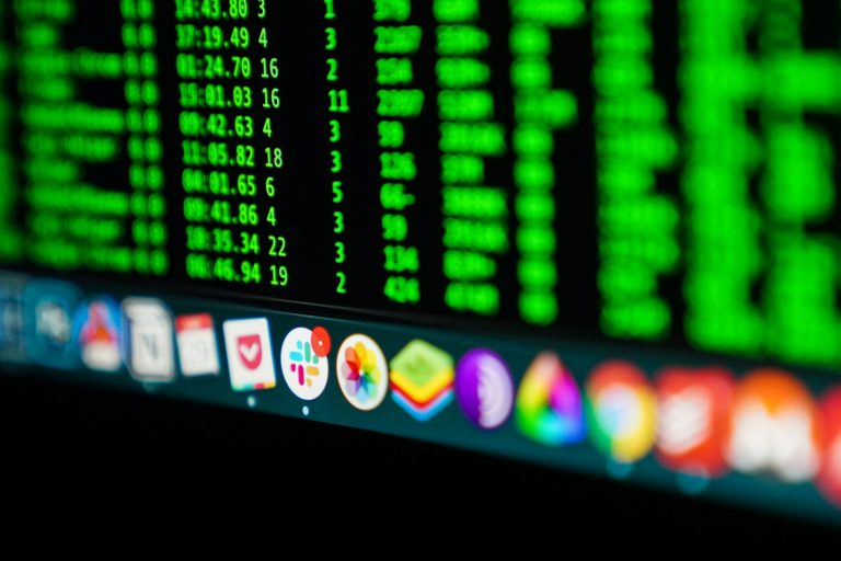 black flat screen computer monitor; SaaS marketing