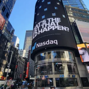 Times Square Spectacular: 43rd Rotunda Digital Billboard